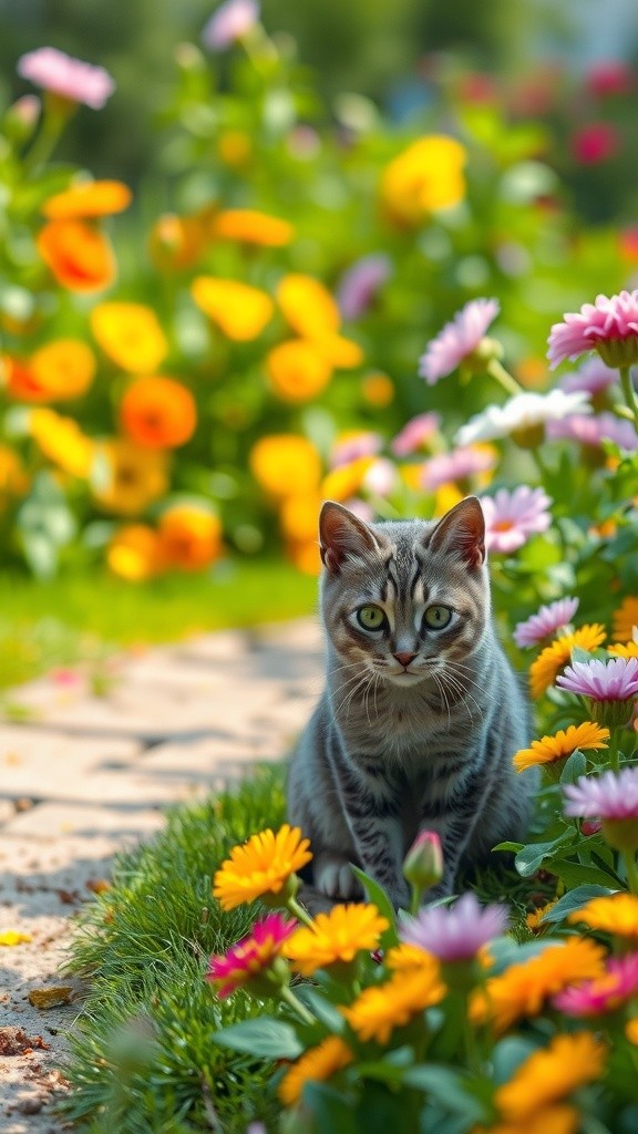 A Stray Cat's New Home