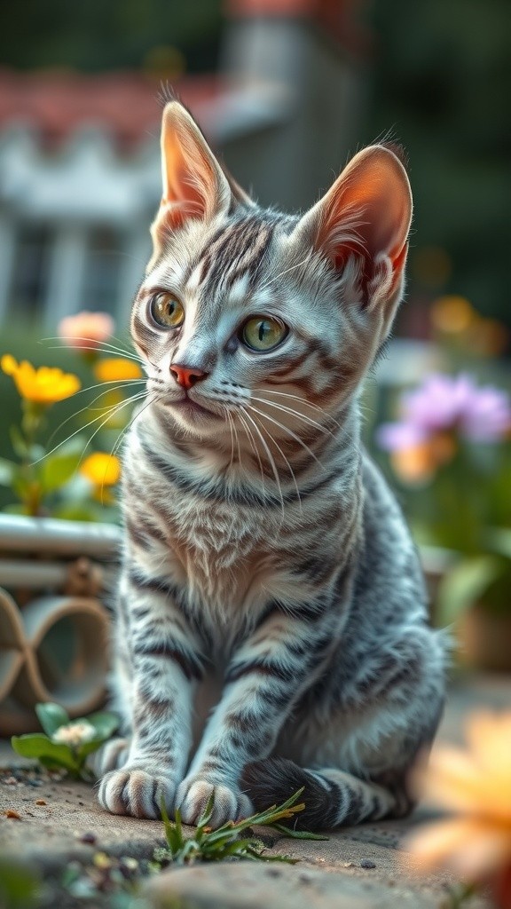 The Stray Cat and the Kind Old Lady