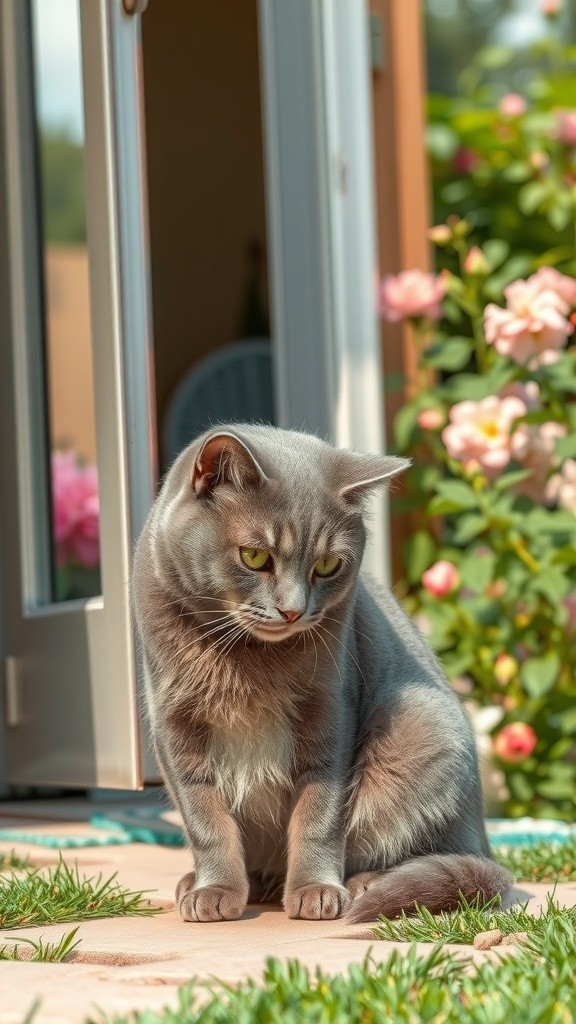An Unexpected Friendship: The Cat and the Old Lady