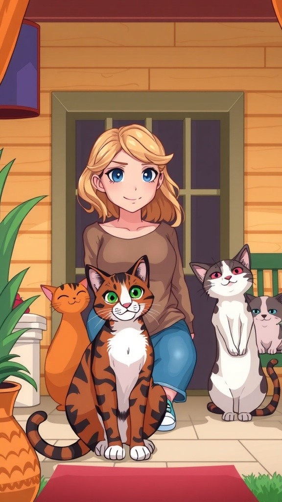 The Stray Cat's New Beginning