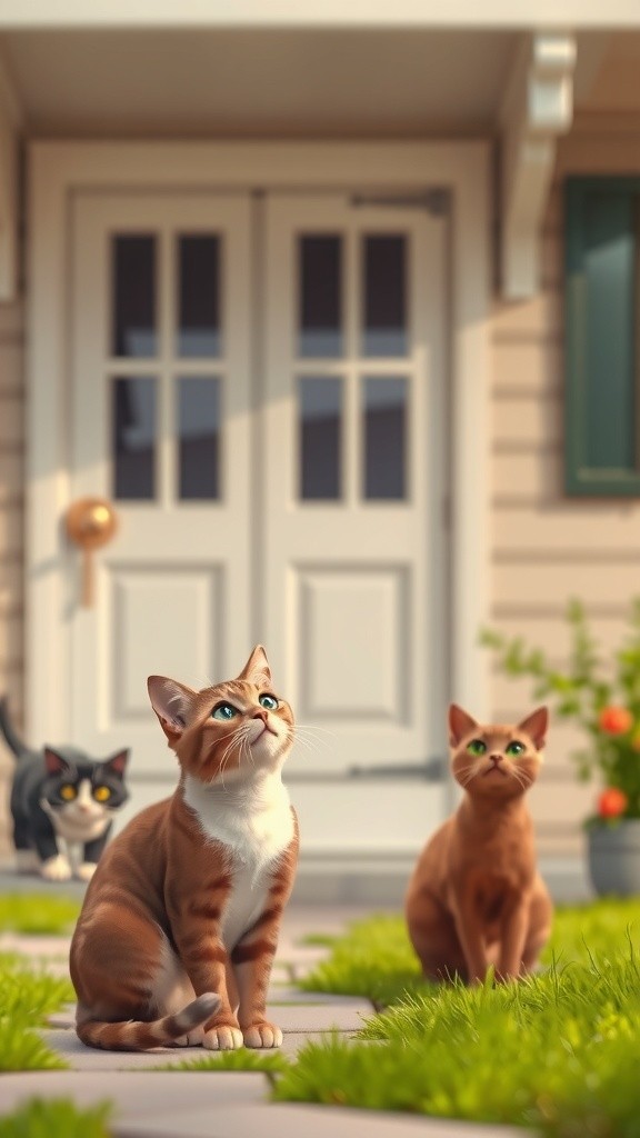 The Kindness of an Old Lady and a Stray Cat