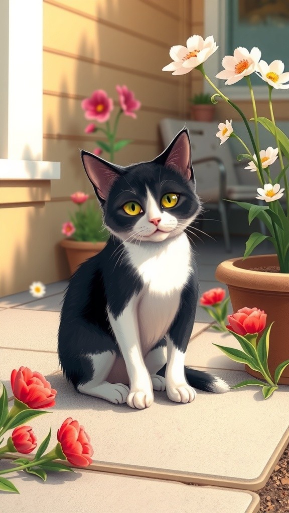 The Stray Cat's New Home