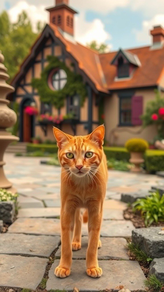 A New Feline Friendship