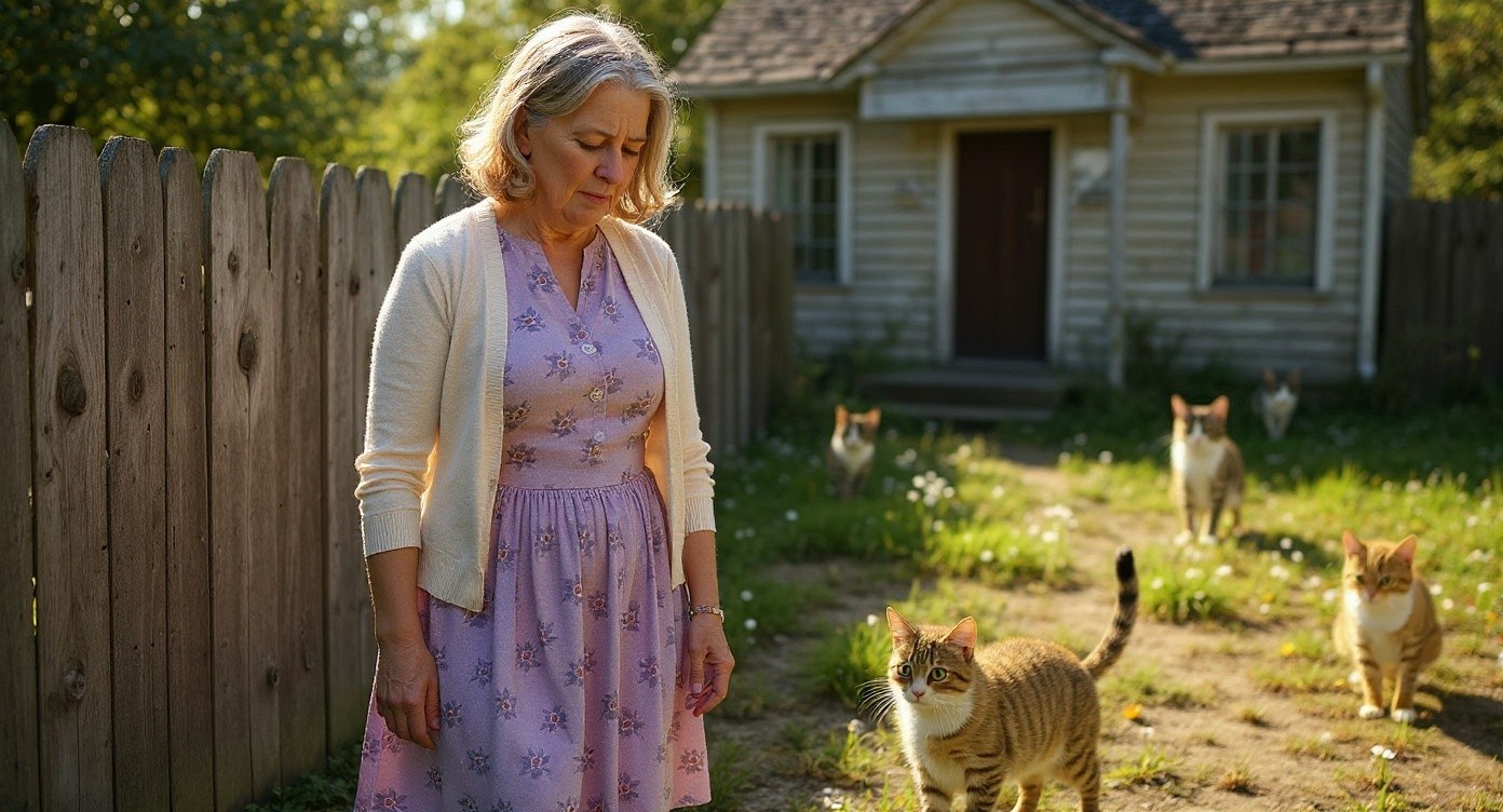 Agnes and the Stray Cat's New Family