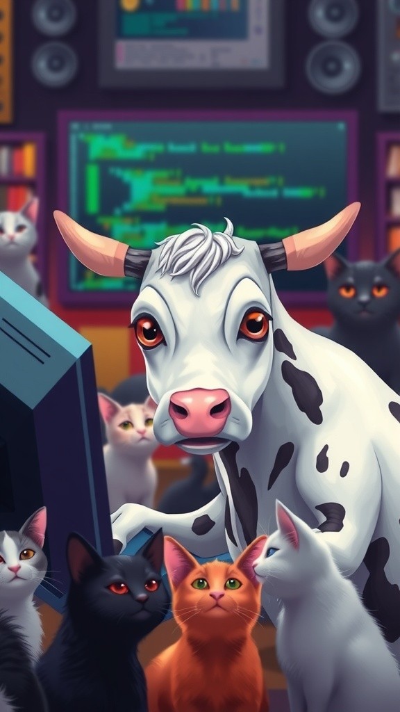 Sapi Jenius Nge-Hack Komputer!