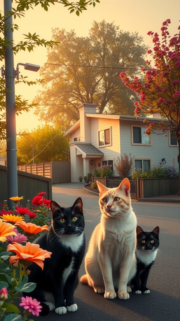 A New Feline Friendship