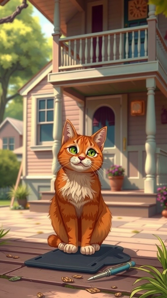 A New Feline Friendship