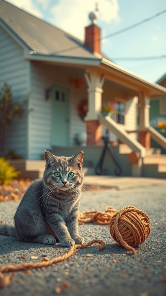 The Stray Cat's New Home