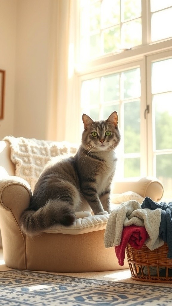 The Feline Showdown: Cat vs. Laundry Basket in 60 Seconds!