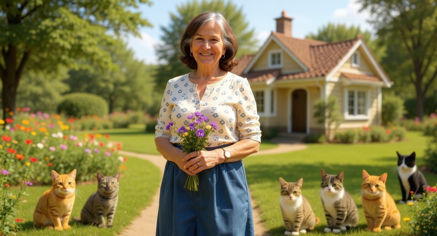 The Cat and the Kind Old Lady