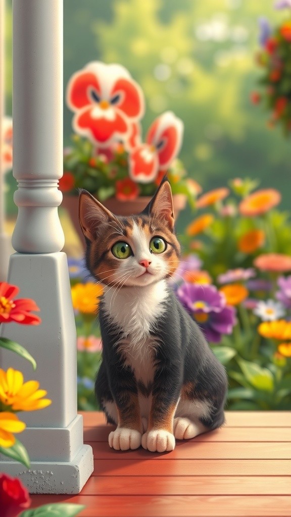 A Stray Cat Finds a Home