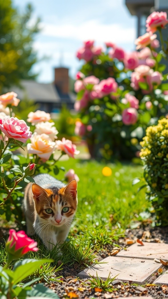 A New Friendship: The Old Lady and the Stray Cat