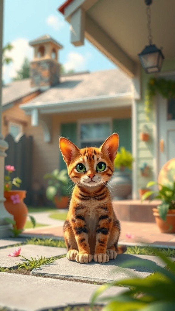 The Stray Cat's New Home