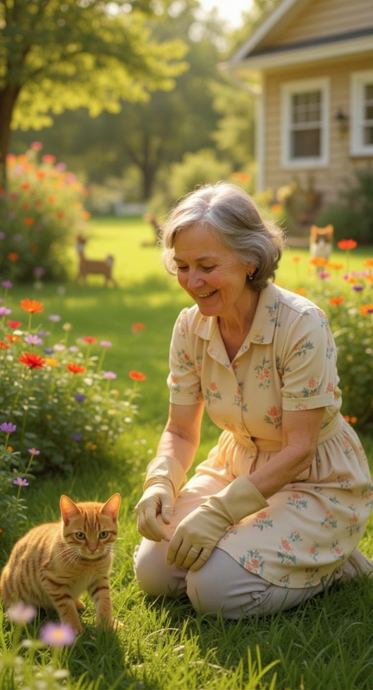 Agnes and the Stray Cat Family