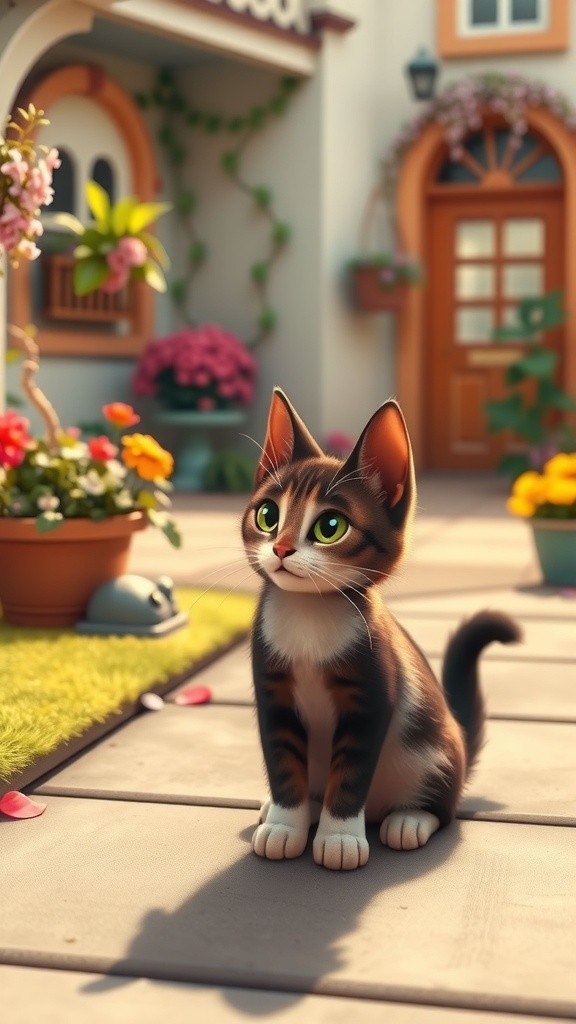 The Kindness of an Old Lady and a Stray Cat