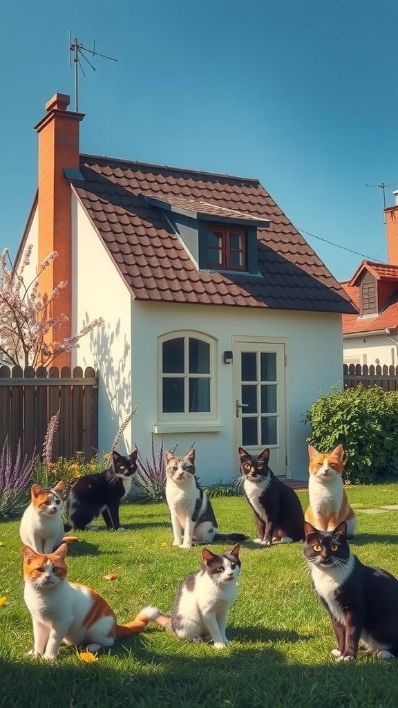 A Compassionate Encounter with a Stray Cat