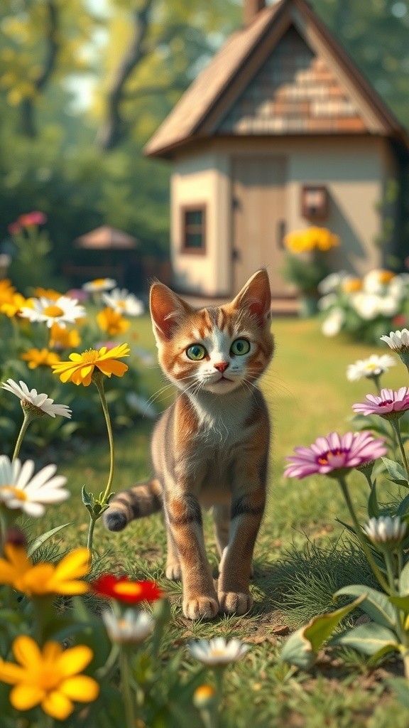 A New Feline Friendship