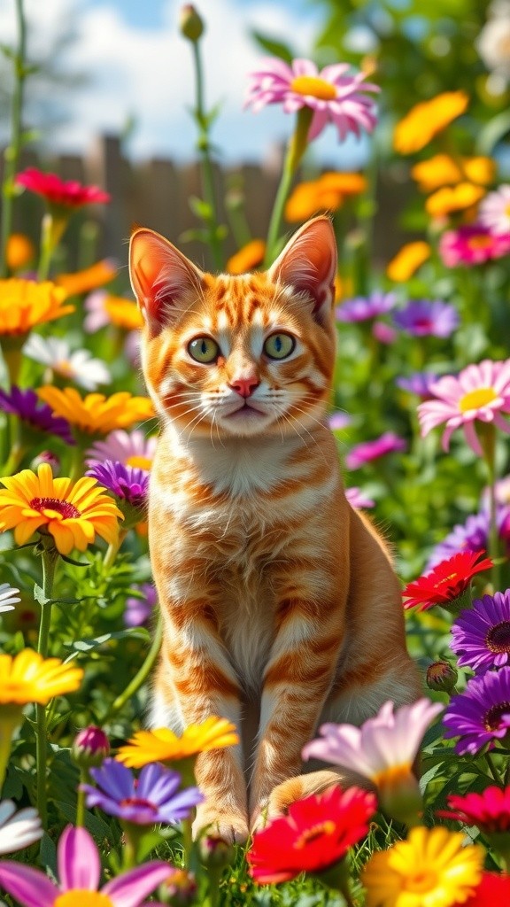 A New Friendship: The Stray Cat and the Old Lady