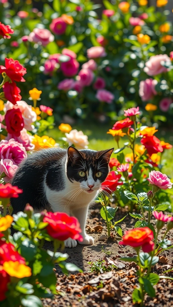 From Stray to Friends: The Cat and the Old Lady