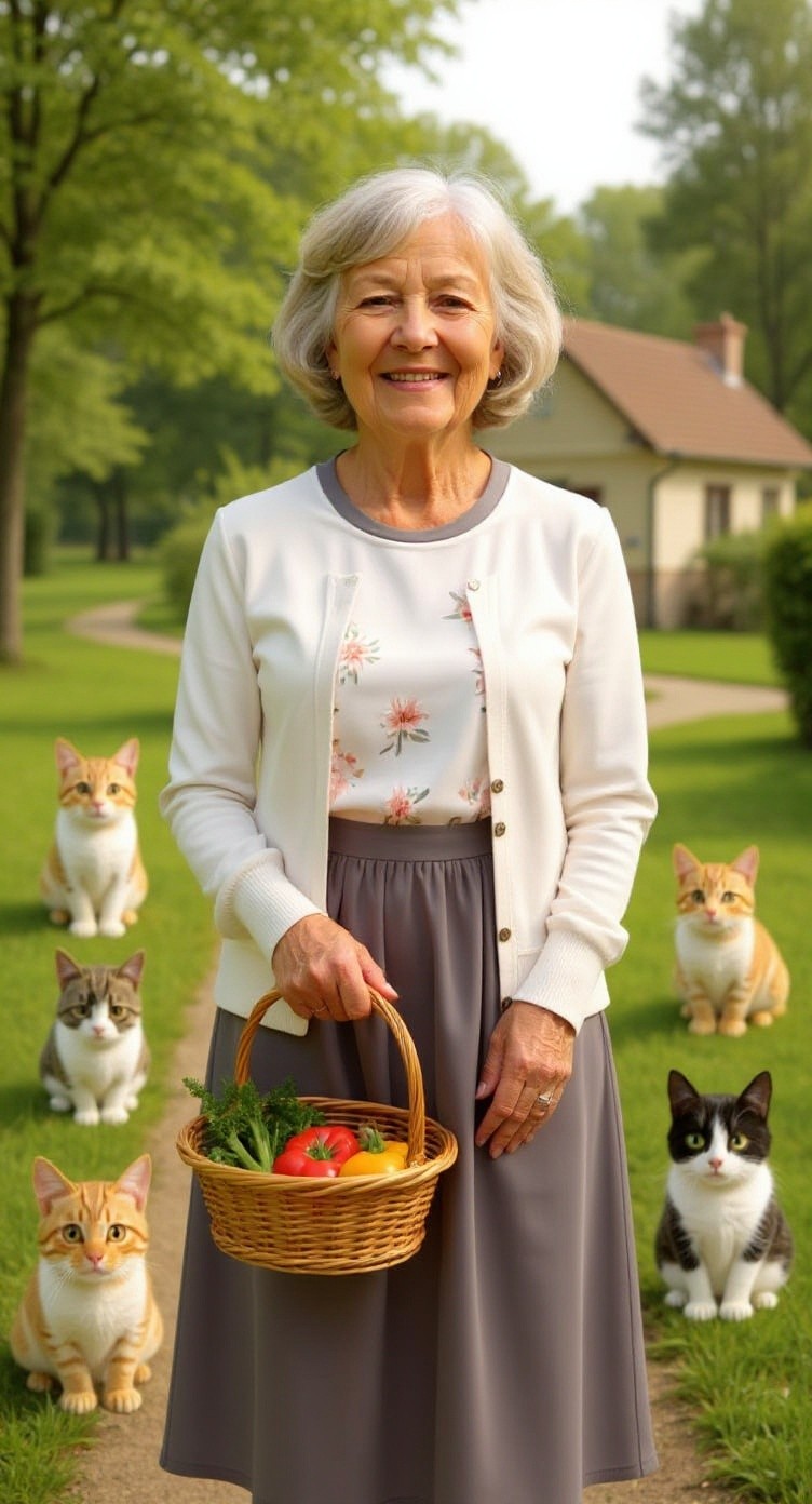 A Stray Cat's New Friends