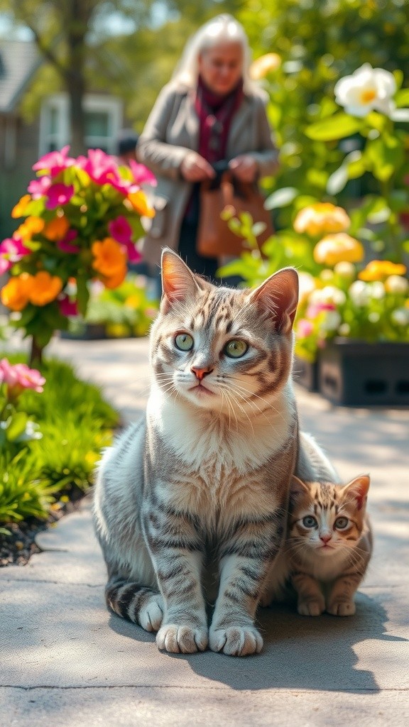 A Stray Cat's New Home