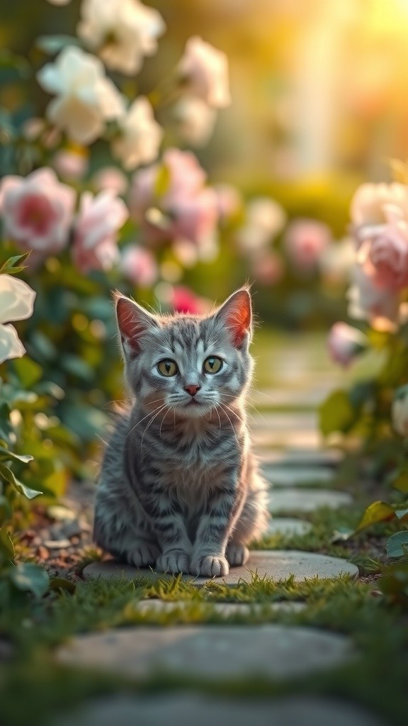 A Stray Cat's New Home