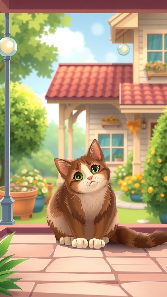 A New Beginning: The Old Lady and the Stray Cat
