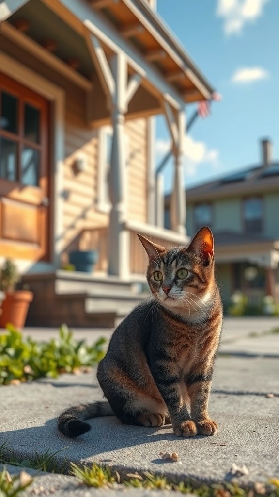 A New Feline Friendship
