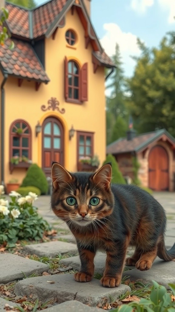 A Surprising Friendship: The Old Lady and the Stray Cat