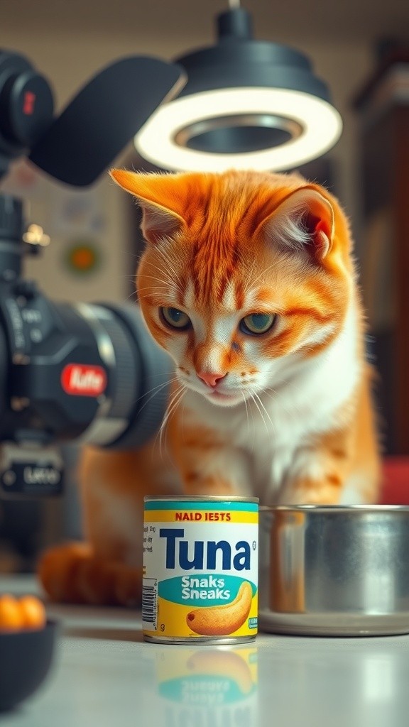 Kucing Curang: Snack Tuna yang Cepat Habis!