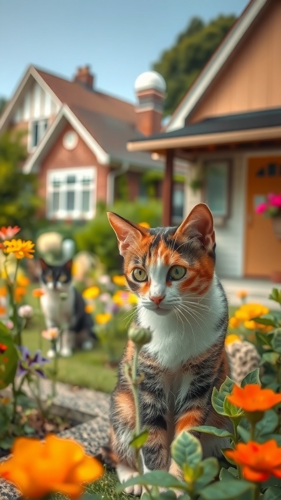 The Old Lady and the Stray Cat