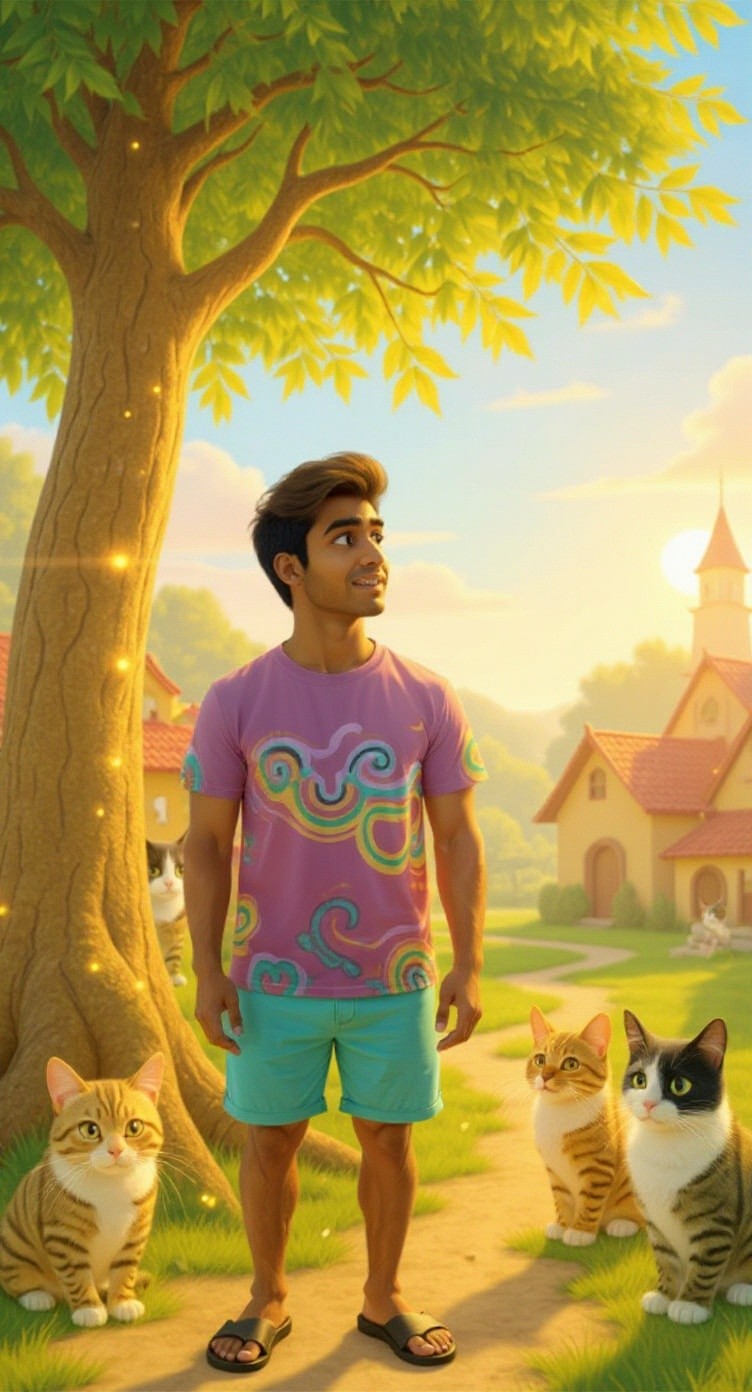 Sheru and the Mango Tree's Magic