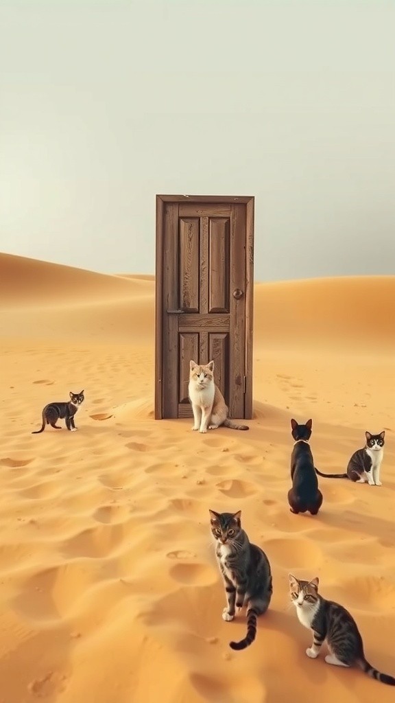 The Cosmic Doorway in the Desert