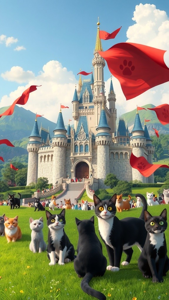 The Feline Kingdom: Rise of the Cat Sovereigns