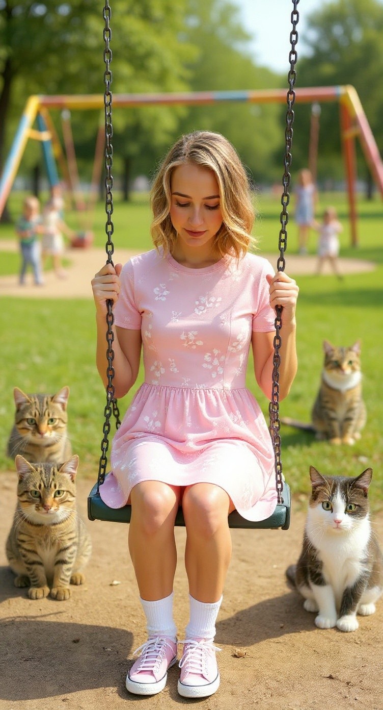 A New Friend at the Playground