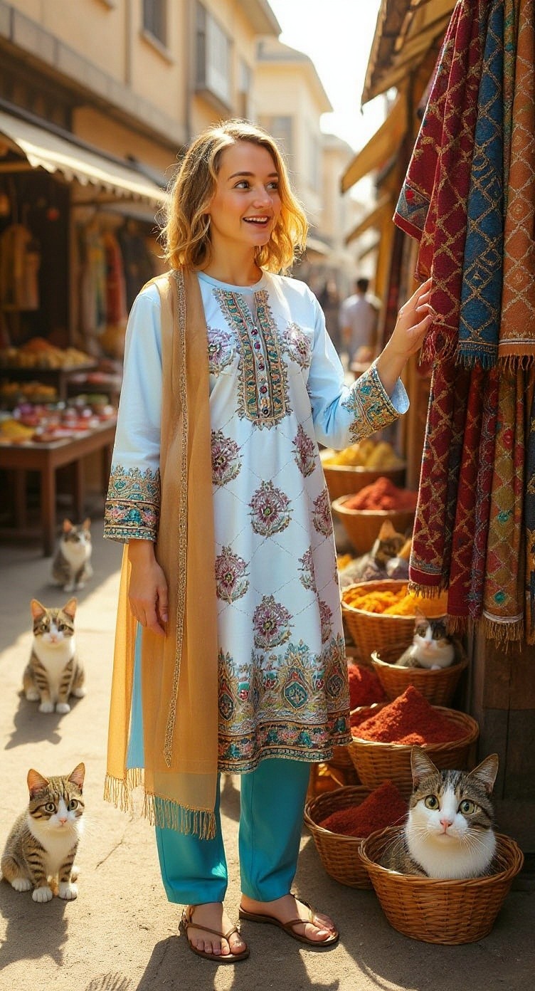 Amrican Larki Ka Pakistani Culture Ka Tajurba