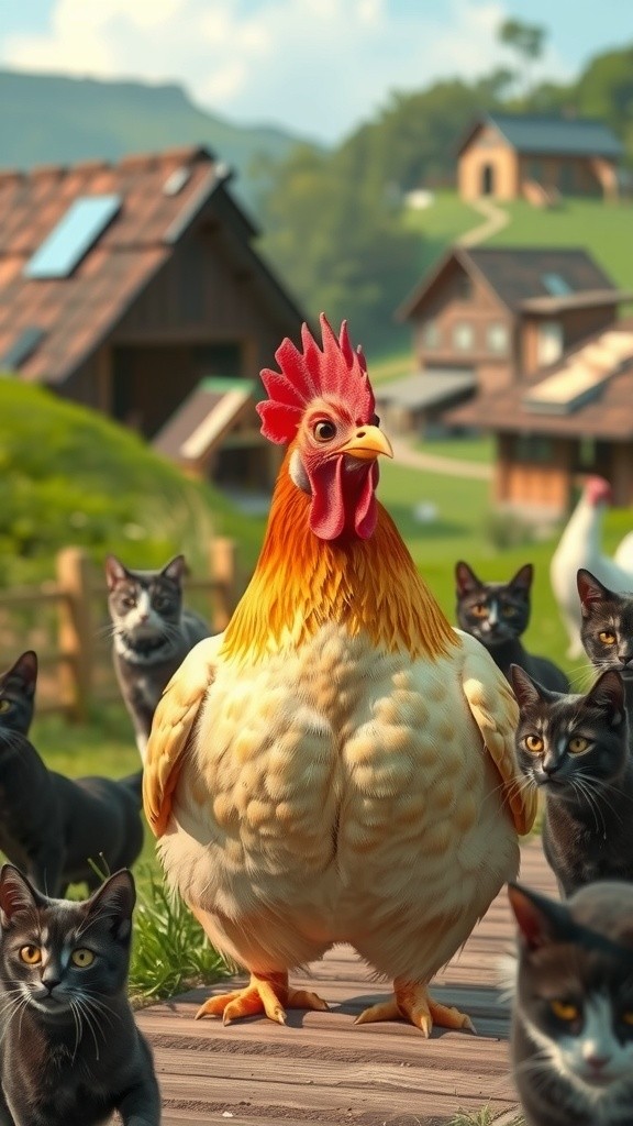 Ayam Masuk Kelas Saat Ujian