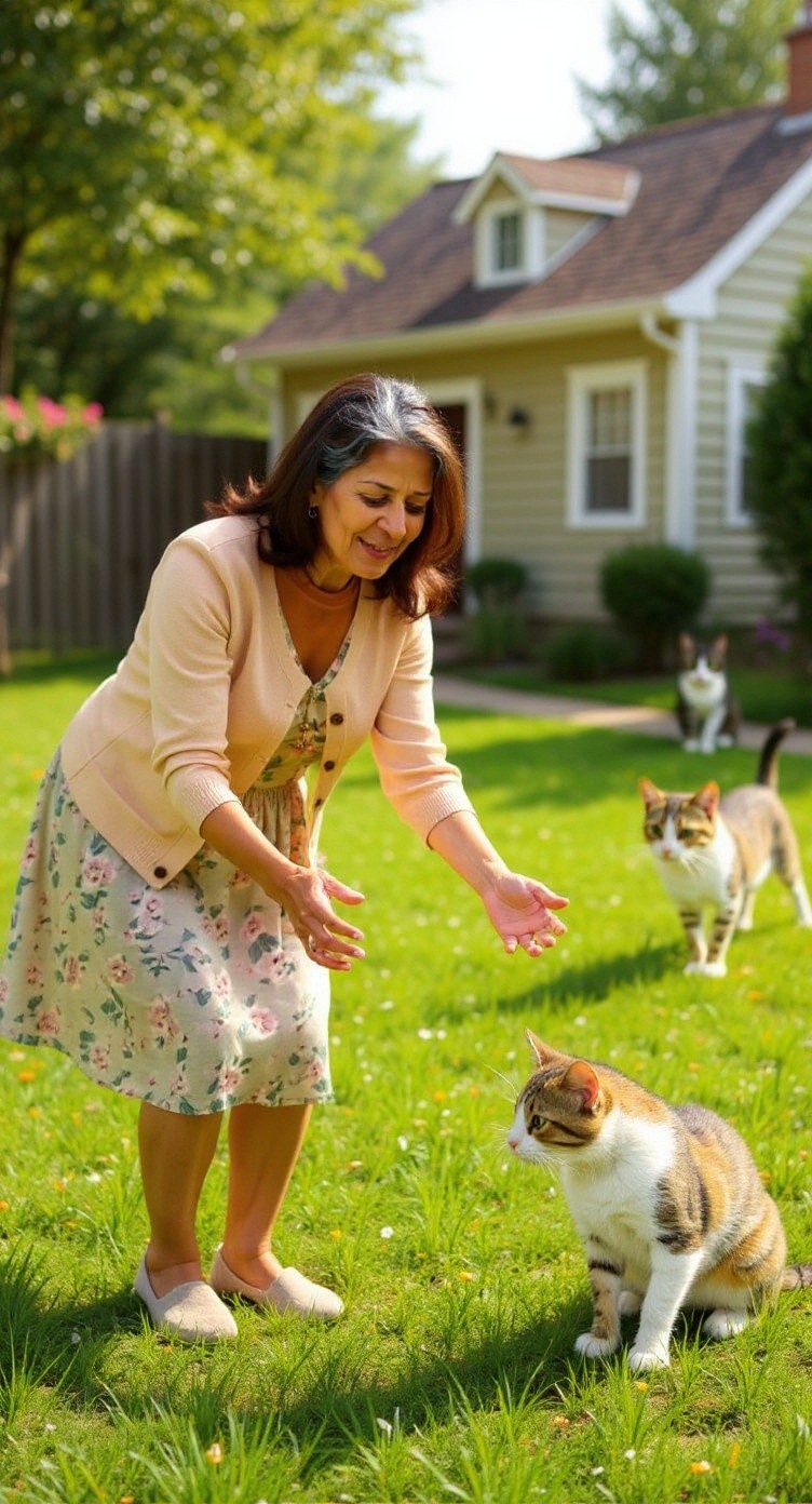 A New Feline Friendship