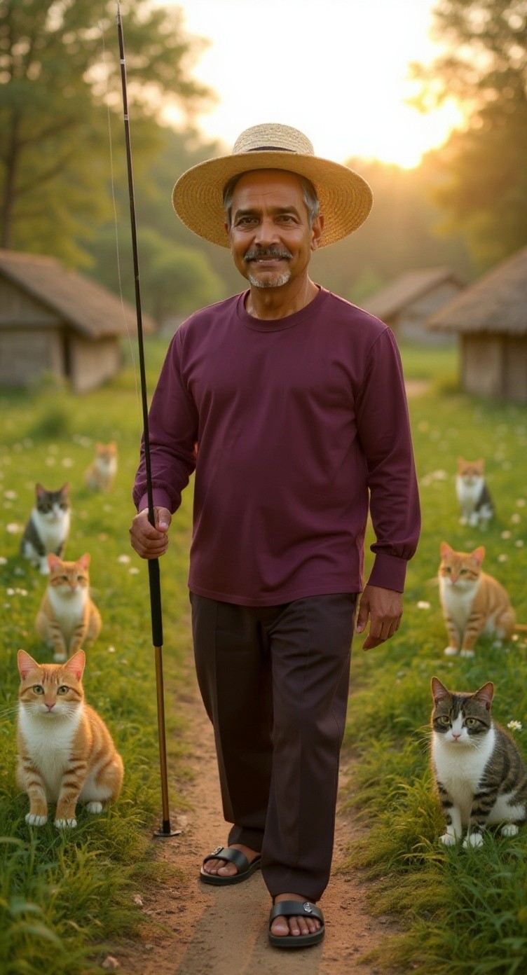 Pak Budi dan Sandal Butut di Sungai