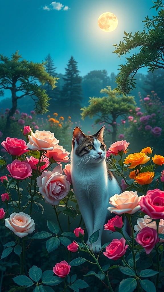 The Enigmatic Elegance of the Beauty and the Beast Cat 🌹✨