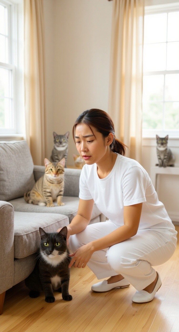 Kucing Hilang, Suami Tetangga Ketahuan