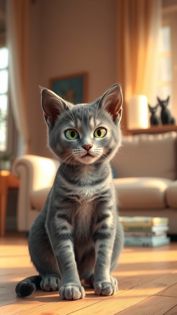 Whiskers the Sock Hunter: A Feline Adventure