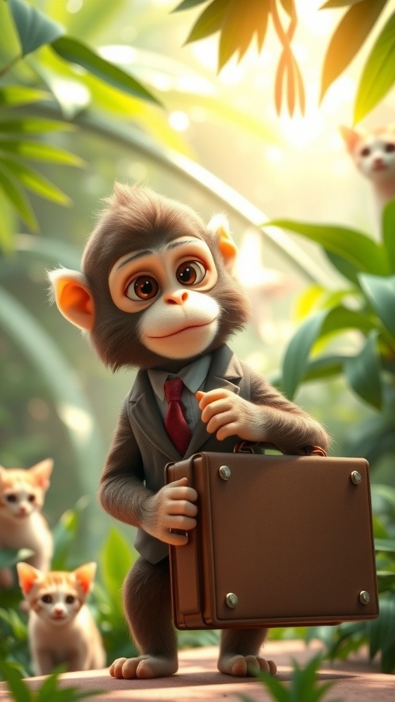The Monkey at Work