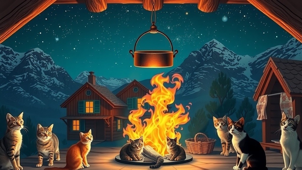 El Cocinero y el Fuego Mágico