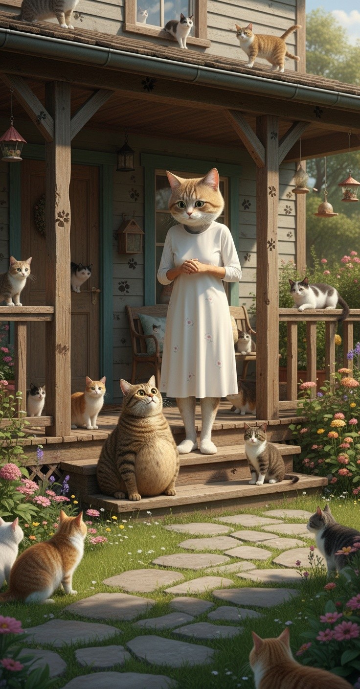 A New Feline Friendship