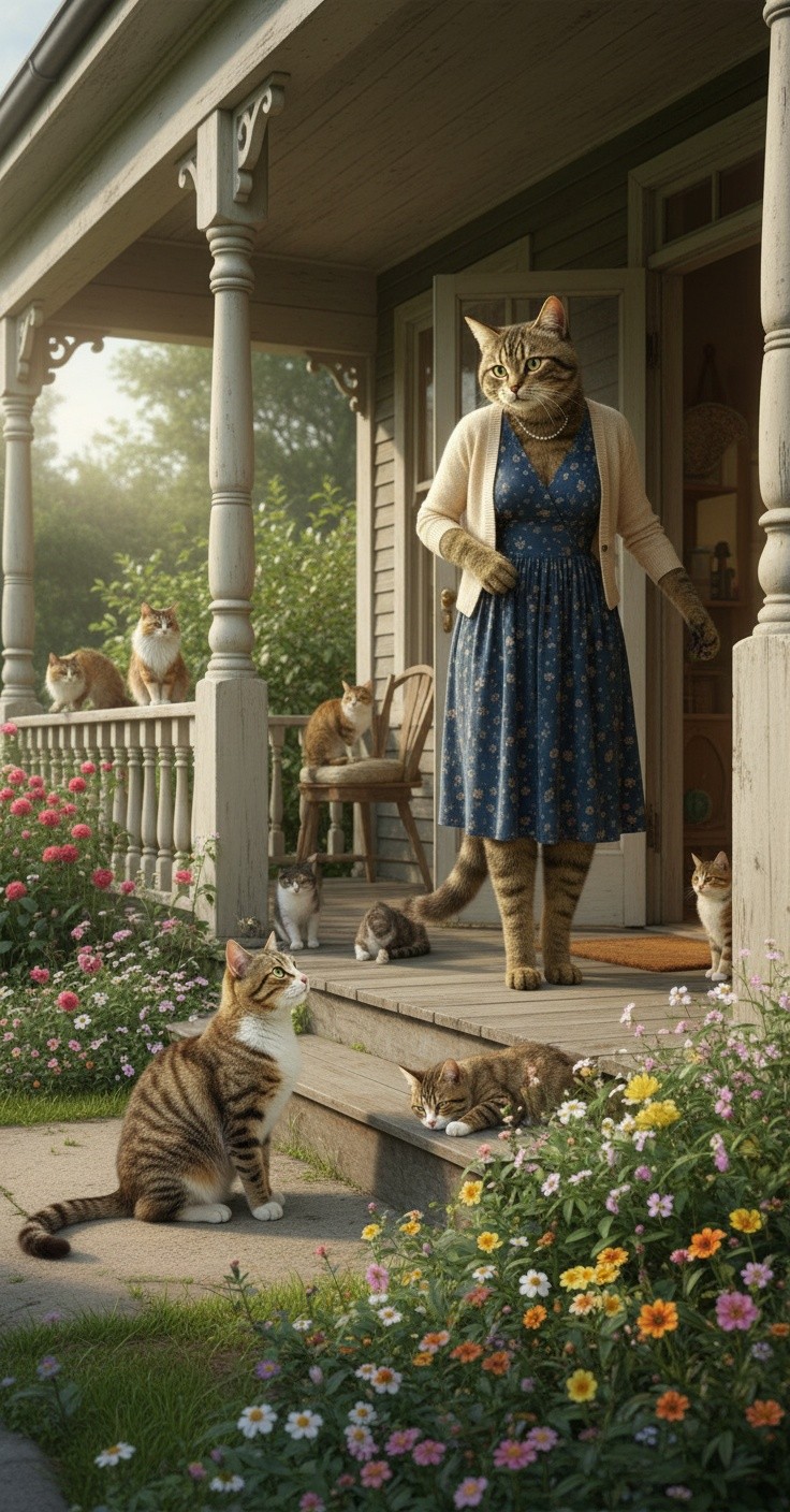 A New Feline Friendship