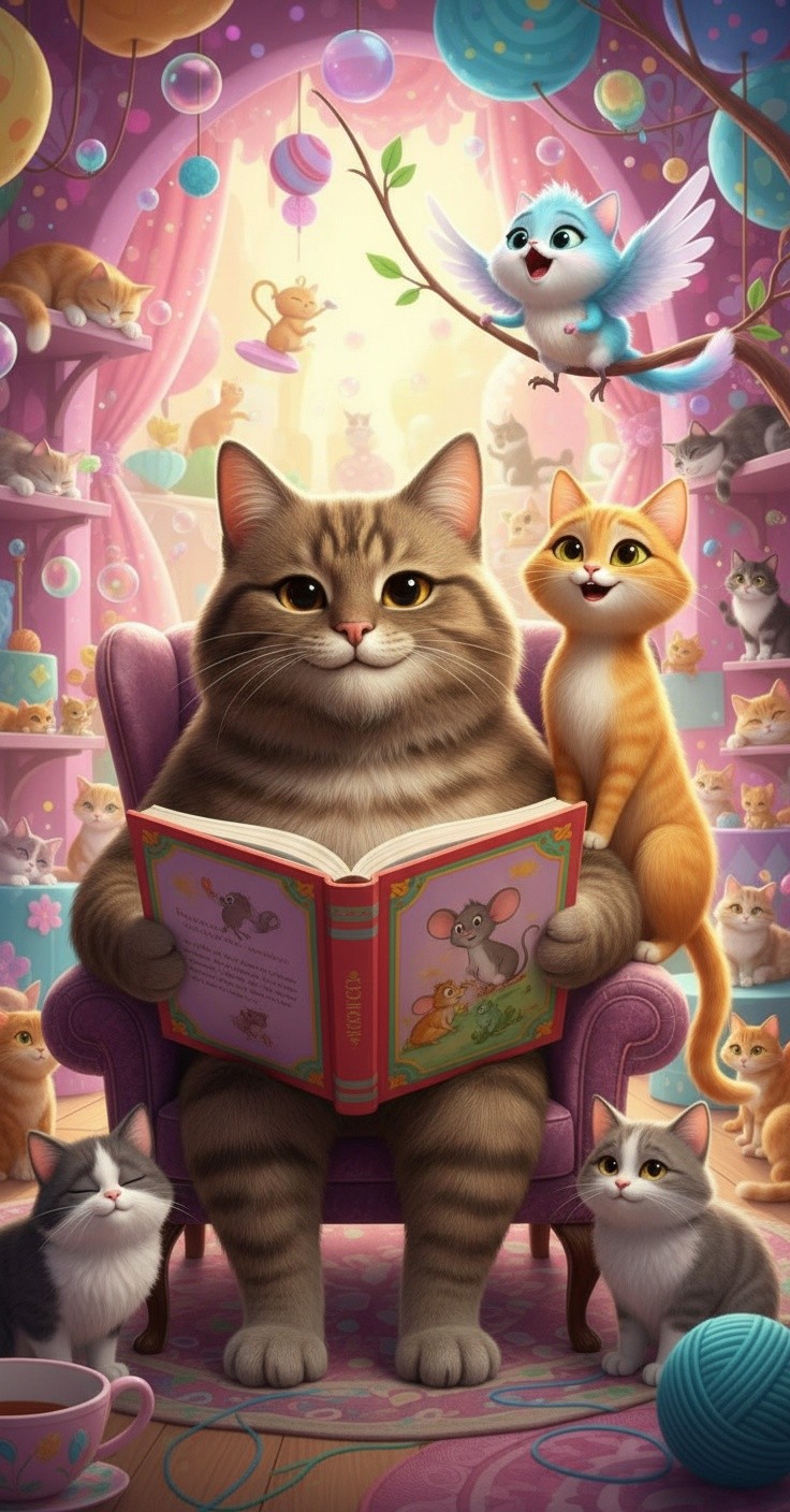 The Friendship of the Cat and the Little Bird