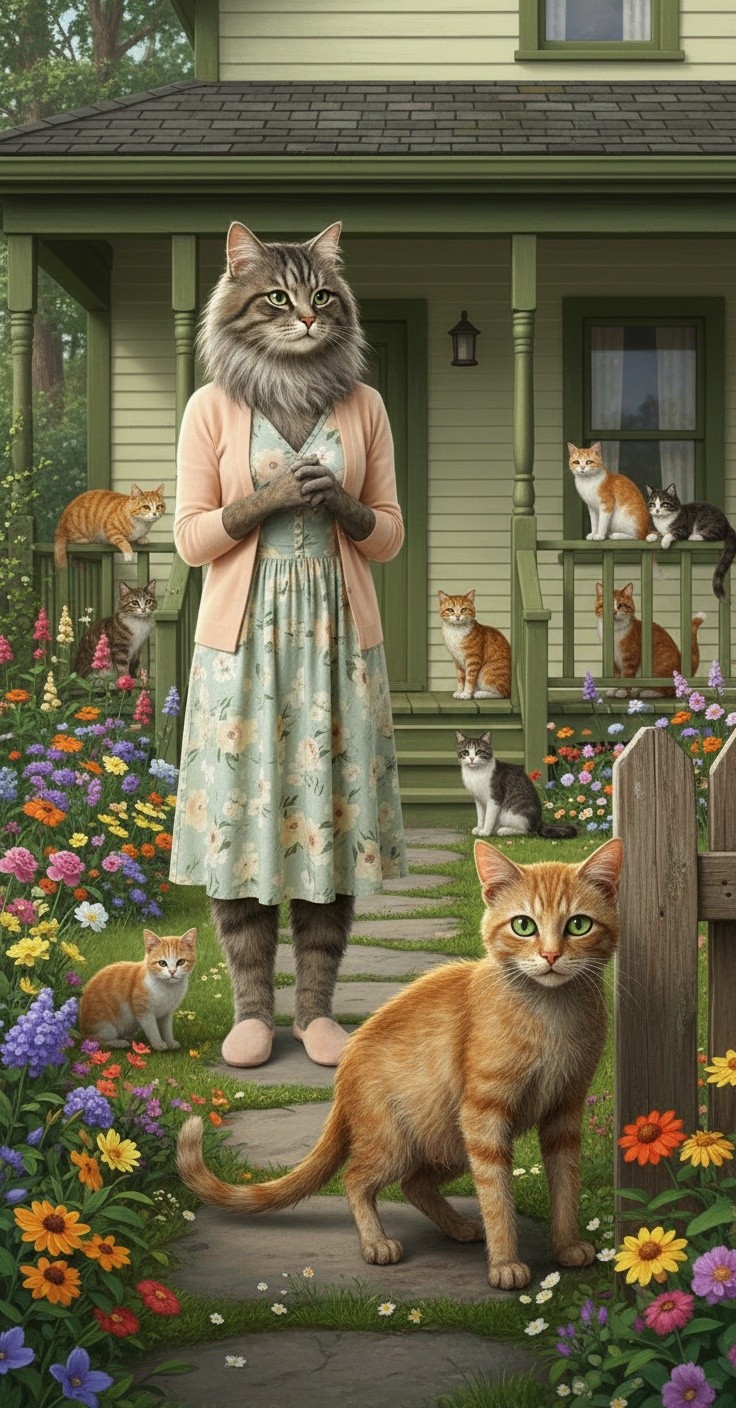 The Stray Cat's New Home