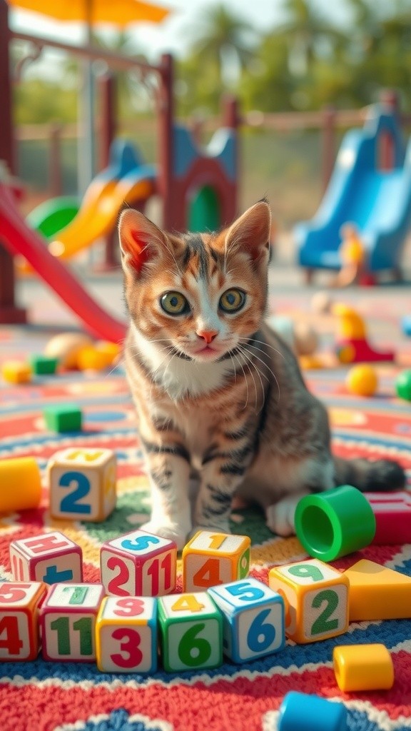 Kucing Belajar Menghitung 1 sampai 10