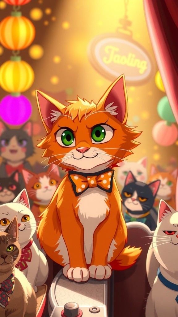 Kucing Jadi Komedian: Lelucon dan Jatuh di Panggung!